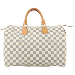  Louis Vuitton Speedy Handbag Damier 35