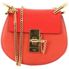 Chloe Drew Crossbody Bag Leather Nanoo