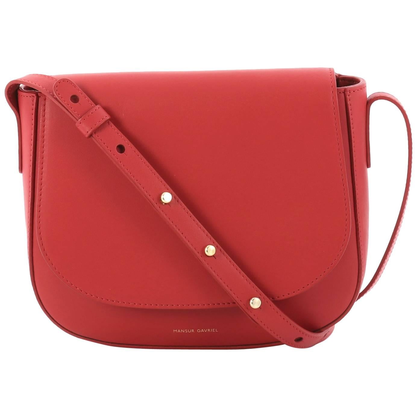 Mansur Gavriel Crossbody Leather Medium