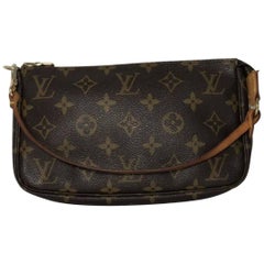 Louis Vuitton Monogram Pochette Accessories Wristlet