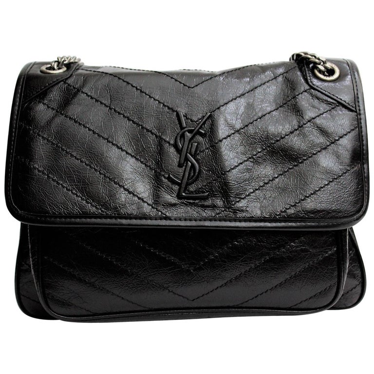 YSL Yves Saint Laurent White Crossbody Bags