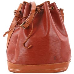 Louis Vuitton Bicolor Petit Noe Handbag Epi Leather