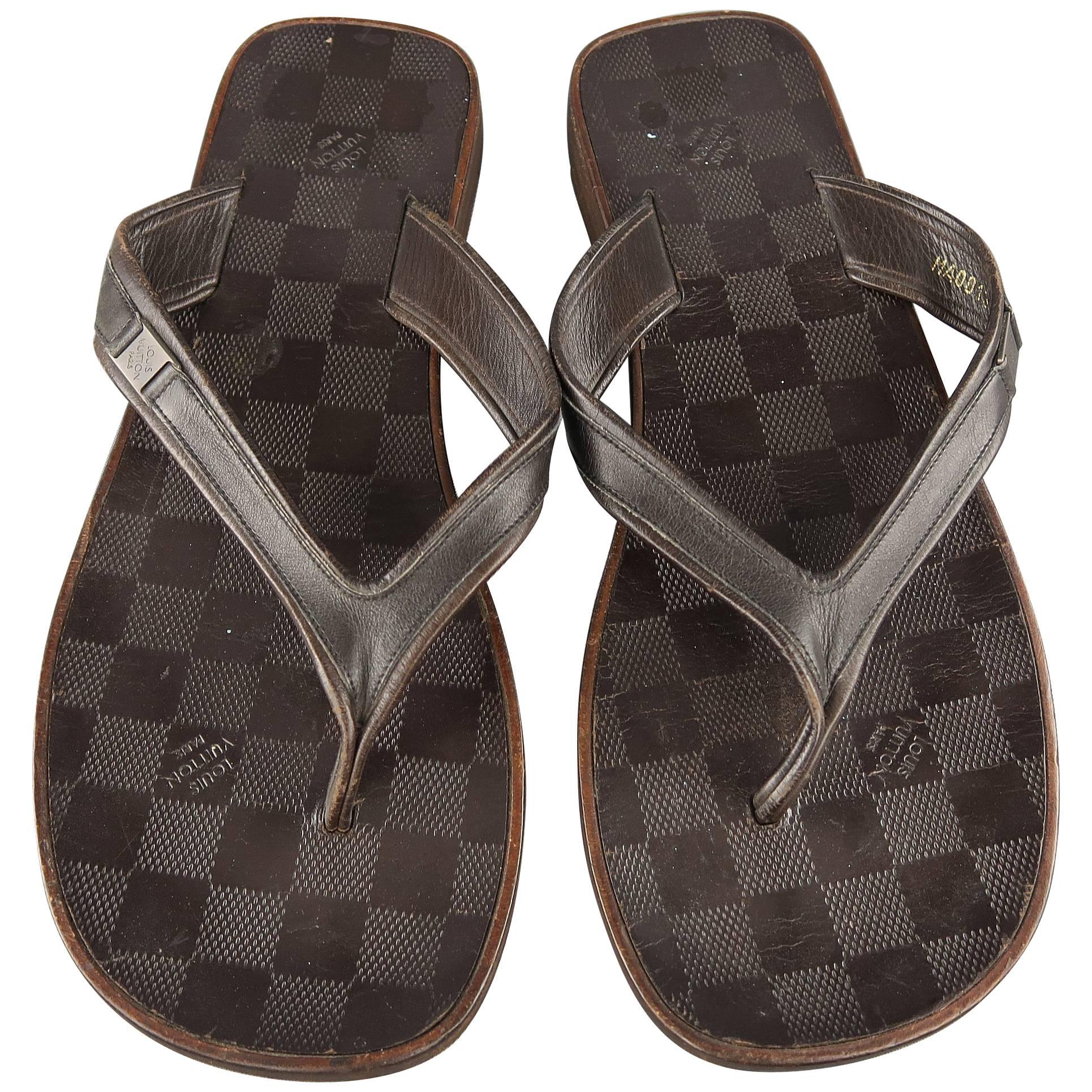 Mens Louis Vuitton Sandals - 2 For Sale on 1stDibs  men's louis vuitton  sandals, louis vuitton flip flops mens price, louis vuitton men's sandals