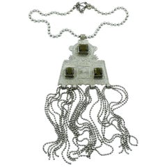 Jean Paul Gaultier Collier à pendentif style Touareg