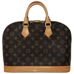 Retro Louis Vuitton Monogram Alma PM Top Handle Bag