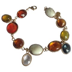 Marguerite de Valois Bracelet couture cascades en verre Molton