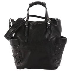 Jimmy Choo Blare Convertible Tote Studded Leather