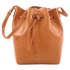 Used Mansur Gavriel Bucket Bag Leather Large