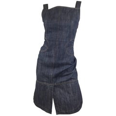 Azzedine Alaia Denim Dress