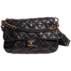 Chanel Coco Pleats Top Handle Bag with Detachable Shoulder Strap 