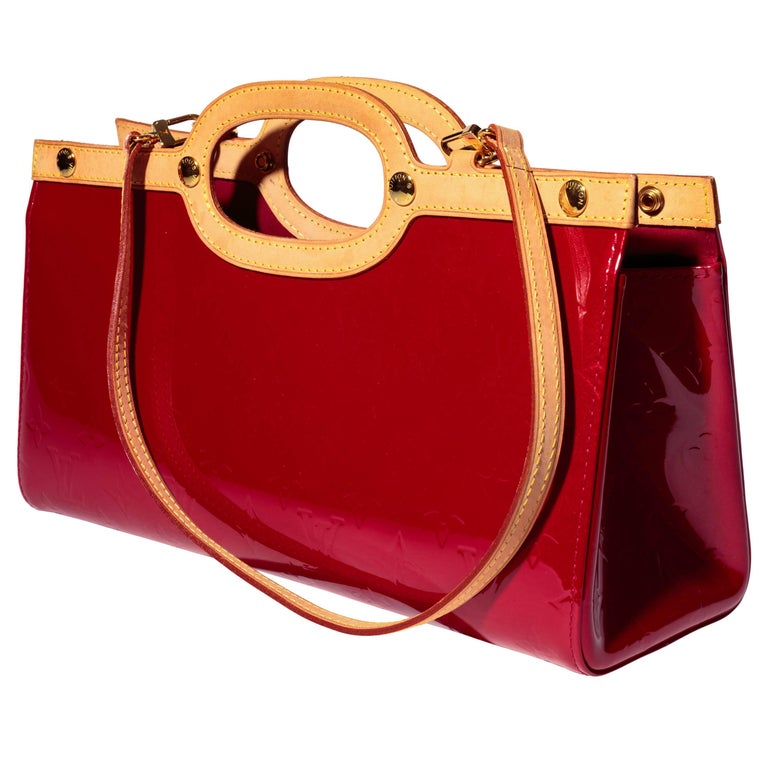 Louis Vuitton Red Patent Empreinte Tote With Detachable Shoulder Louis Vuitton Red Patent Empreinte Tote With Detachable Shoulder Strap For