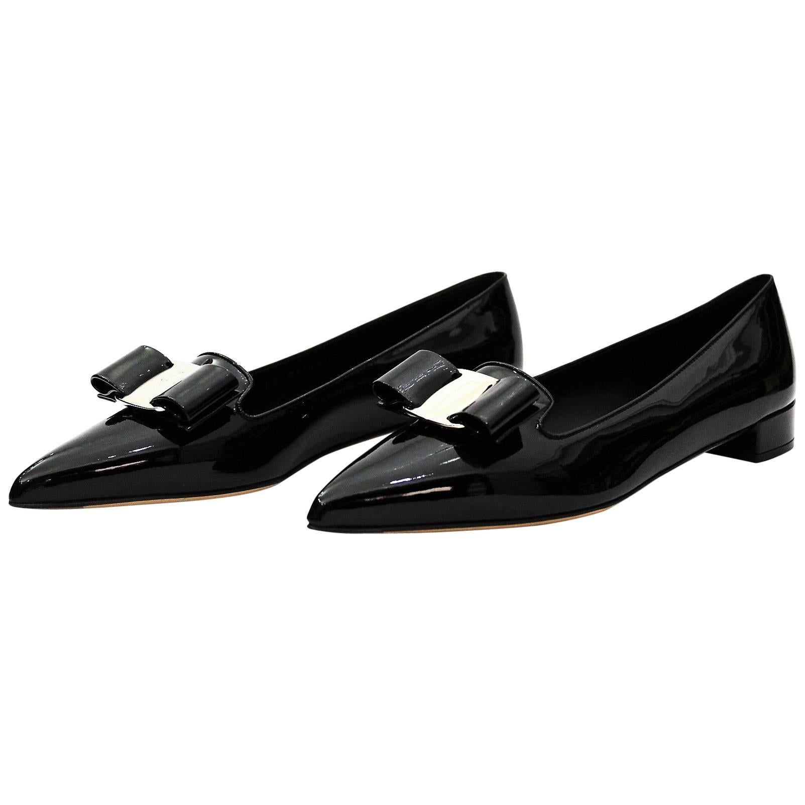 Salvatore Ferragamo shoes Slip-on Vara Bow