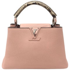 Louis Vuitton Capucine Pink Leather Tote Bag, 2015 