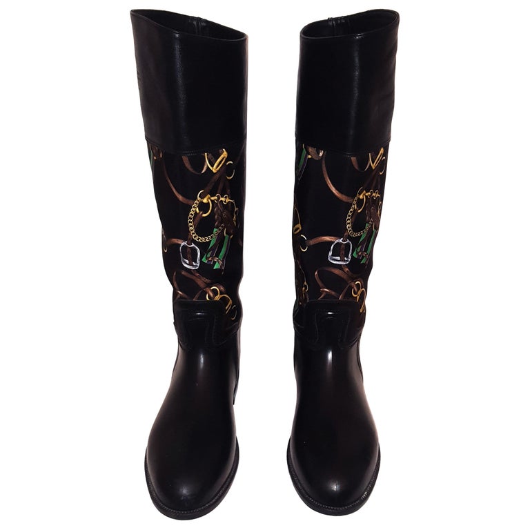ralph lauren canvas boots