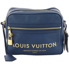 Louis Vuitton Flight Paname Takeoff Bag Leather Small