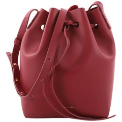 Used Mansur Gavriel Bucket Bag Leather Mini 