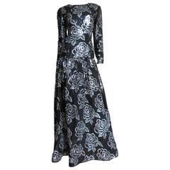 Fabulous Oscar de la Renta Sequin Gown 4