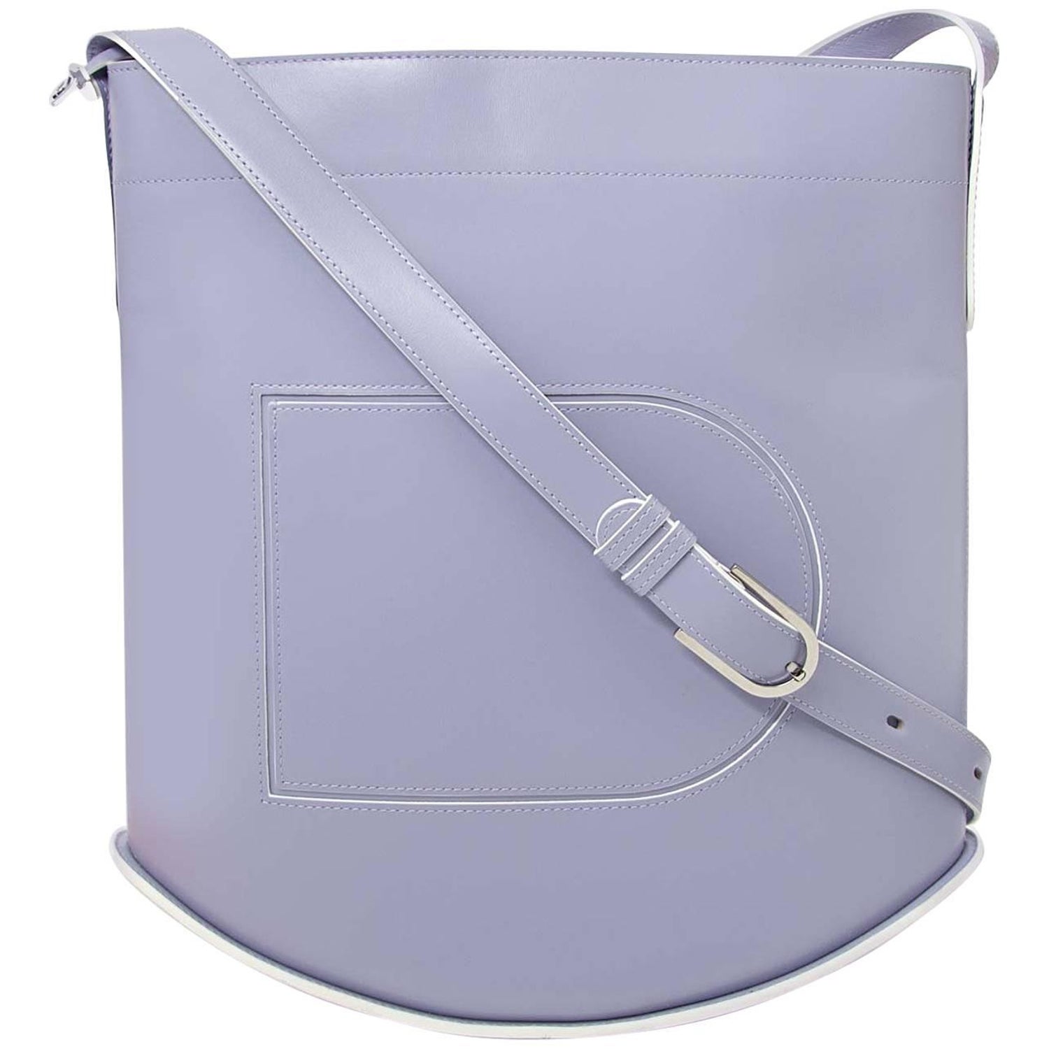 Shop DELVAUX DELVAUX Pin 2022 SS Calfskin Plain Leather Handbags by  5etoiles