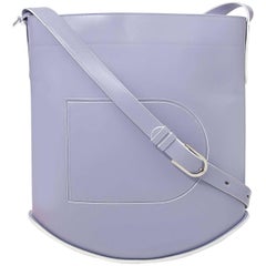 Delvaux Lila Le Pin Box Calf Leather Shoulder Bag 