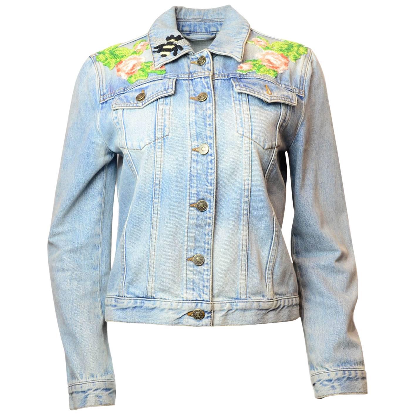 gucci loved denim jacket