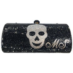 Jimmy Crystal New York Skull Clutch