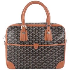 Goyard Ambassade Briefcase Toile enduite MM