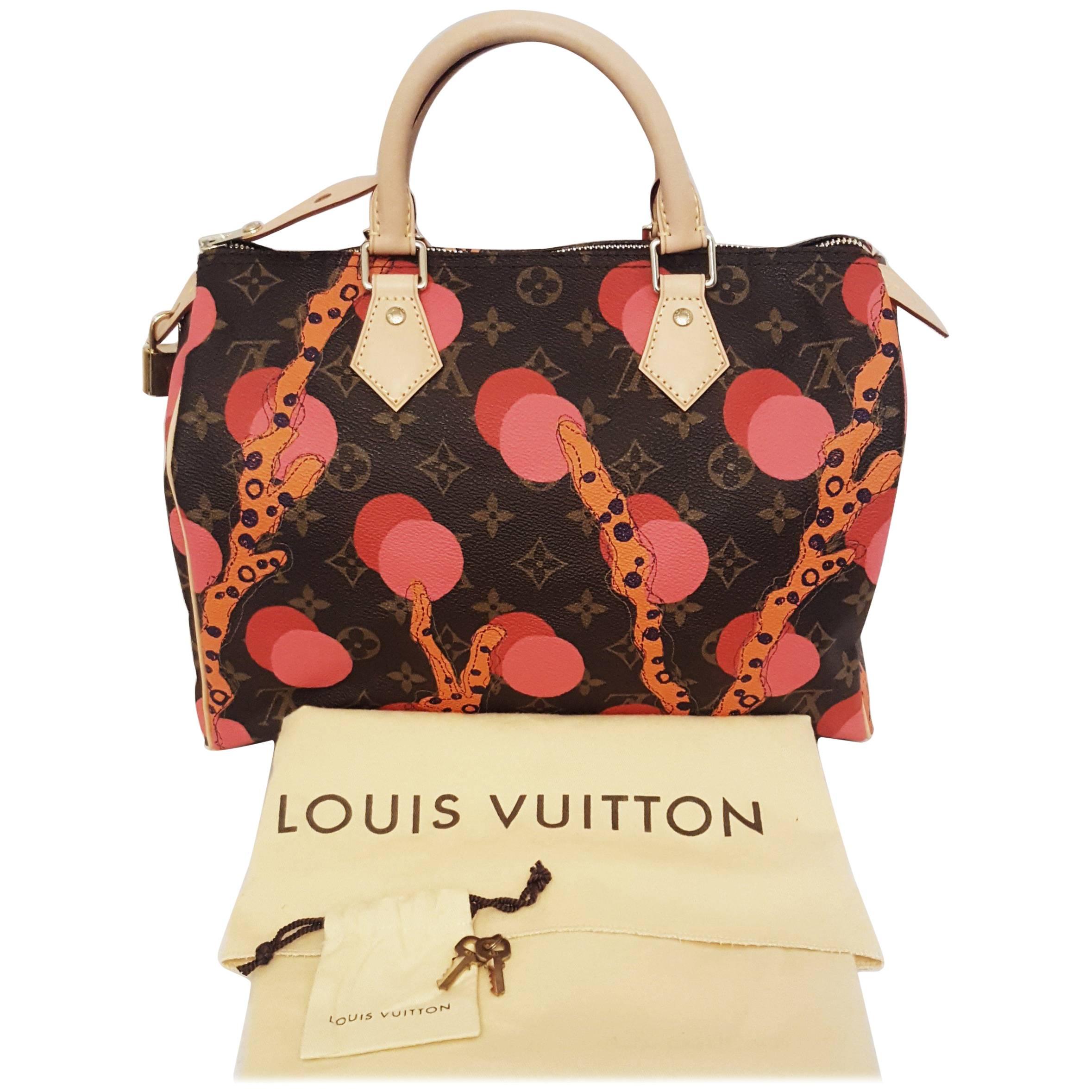Louis Vuitton Speedy Ramages Bag Print 2015 Cruise Collection 