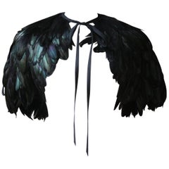 Chloé by Stella McCartney Feather Textured Cape, 2001