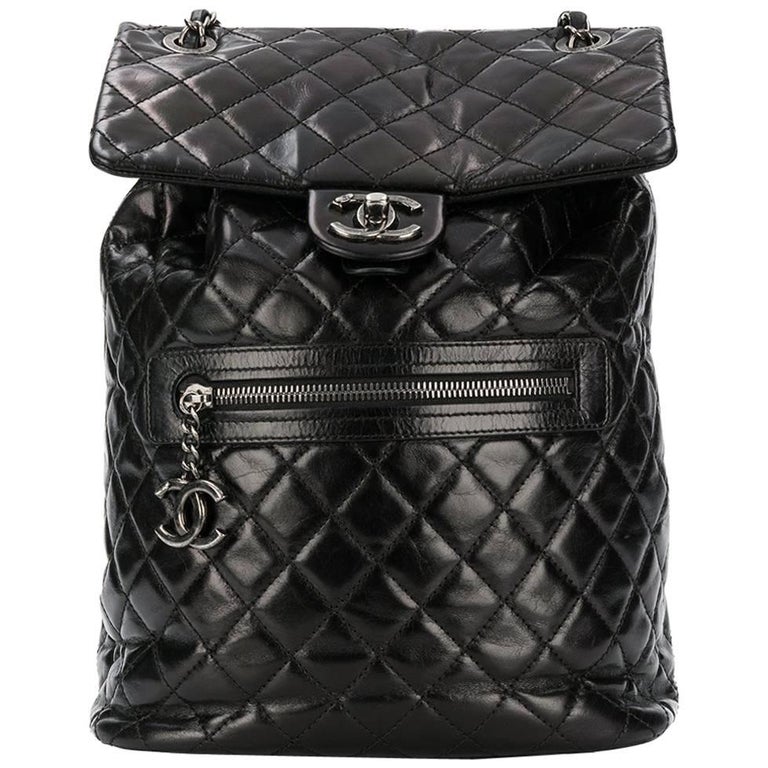 Chanel Quilted Backpack at 1stDibs