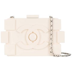 Chanel White Lego Brick Shoulder Bag