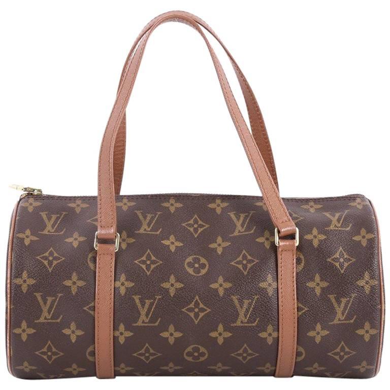 Louis Vuitton Papillon Handbag Monogram Canvas 30