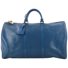  Louis Vuitton Keepall Bag Epi Leather 50