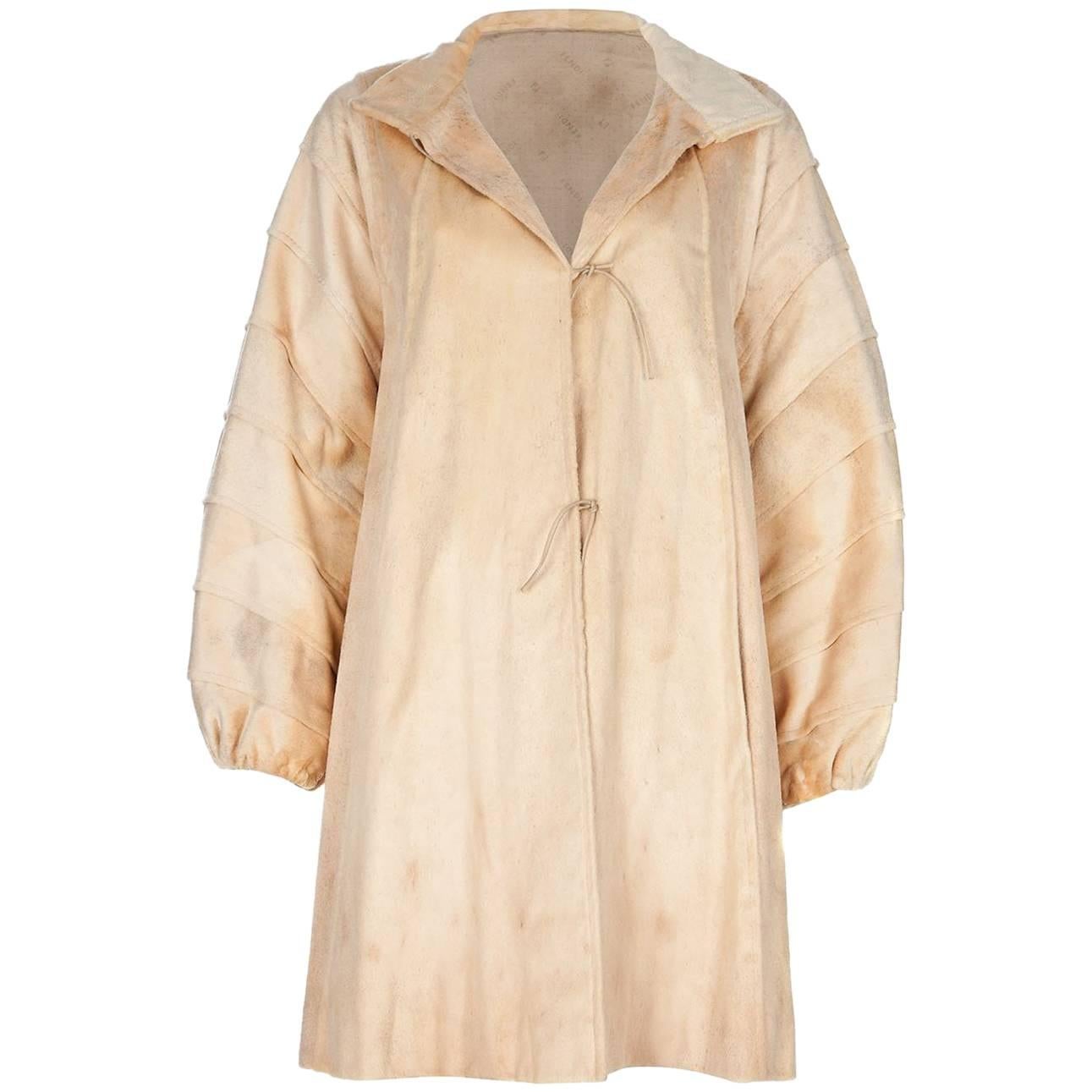 1990s Fendi Vintage Mink Fur Coat