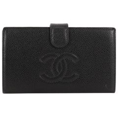 Chanel Timeless CC French Wallet Caviar Long 