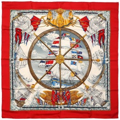 Hermès Vive le Vent 90 cm Silk Scarf