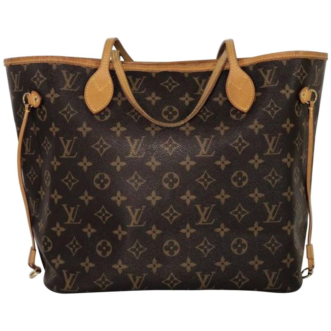 Louis Vuitton Monogram Neverfull MM with Cherry Interior Tote Handbag 