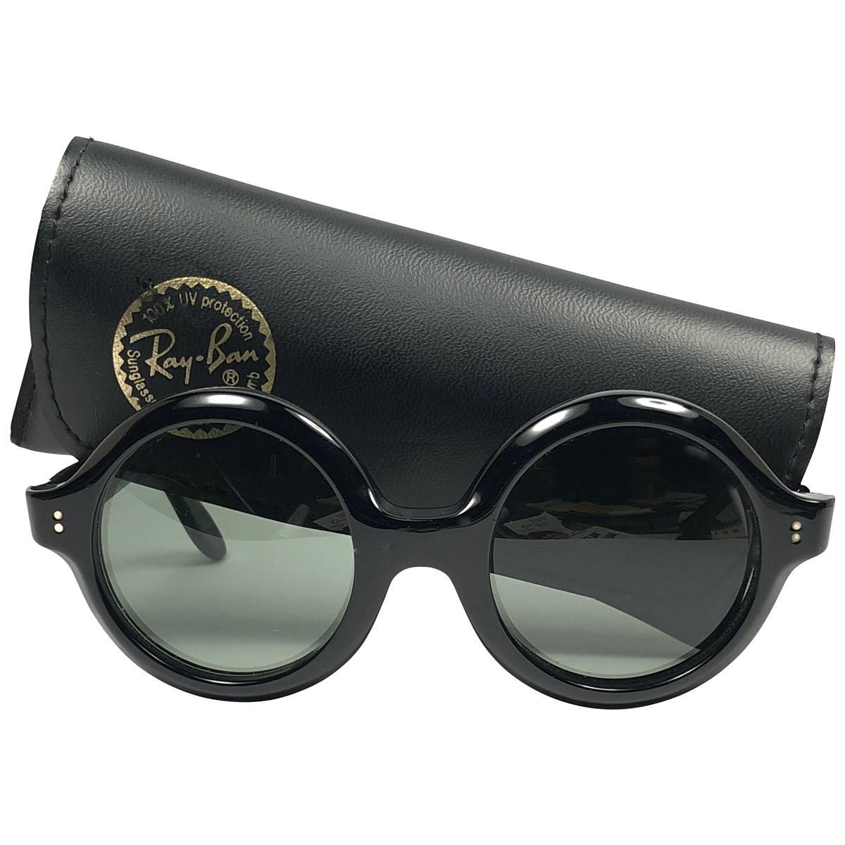 New Vintage Ray Ban Pasha 1960's Mid Century G15 Lens USA B&L Sunglasses