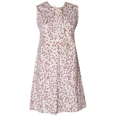 A Vintage 1960s floral print cotton day dress by Peter Robinson