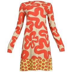 Vintage Walter Van Beirendonck Squiggle T-Shirt Dress 