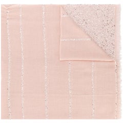 Valentino Pink Sequin Scarf