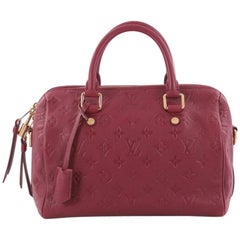 Louis Vuitton Speedy Bandouliere Bag Monogram Empreinte Leather 2