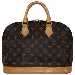 Louis Vuitton Monogram Alma PM Satchel Handbag