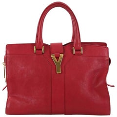Saint Laurent Chyc Cabas Tote Leather Small