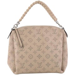  Louis Vuitton Babylone Handbag Mahina Leather BB