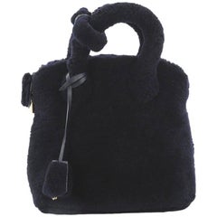 Louis Vuitton Lockit Shearling Handbag 