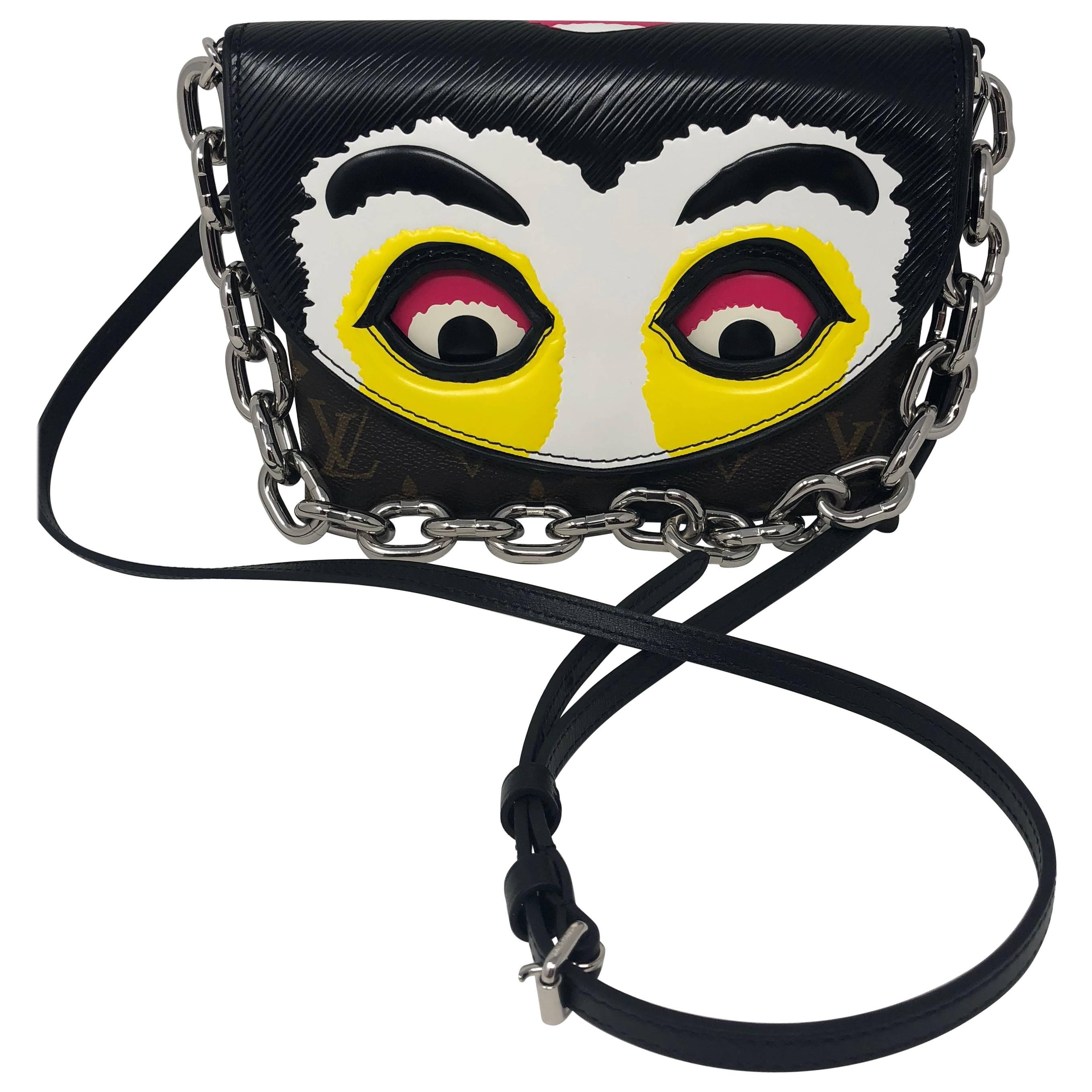 Louis Vuitton EPI Kabuki Mask Chain Wallet