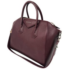 Givenchy Burgundy Antigona purse 