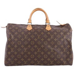 Louis Vuitton Speedy Handbag Monogram Canvas 40