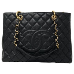 Chanel Black Caviar GST Bag 