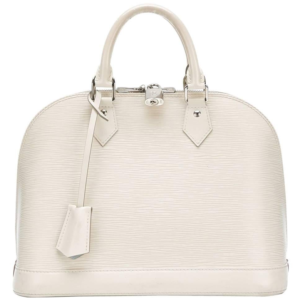 Louis Vuitton Off-white Alma Bag 